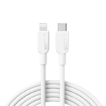 Anker 310 USB-C to Lightning Cable Braided 3FT A5621 White
