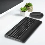Amaze Probus Palm Comfort Silent Wireless Keyboard & Mouse Combo A744 – Ergonomic, Rechargeable & Noise-Free - Image 2