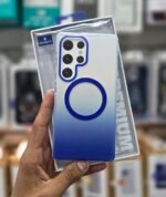 Samsung S25 Ultra Bucksuiti Premium Shockproof Protective Case – Elegant Design Blue