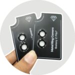 Samsung Galaxy Fold 7 / Flip 7 Camera Protective Lens – Anti-Scratch Ring Cover (Black) - Image 2