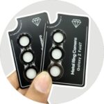 Samsung Galaxy Fold 7 / Flip 7 Camera Protective Lens – Anti-Scratch Ring Cover (Black)