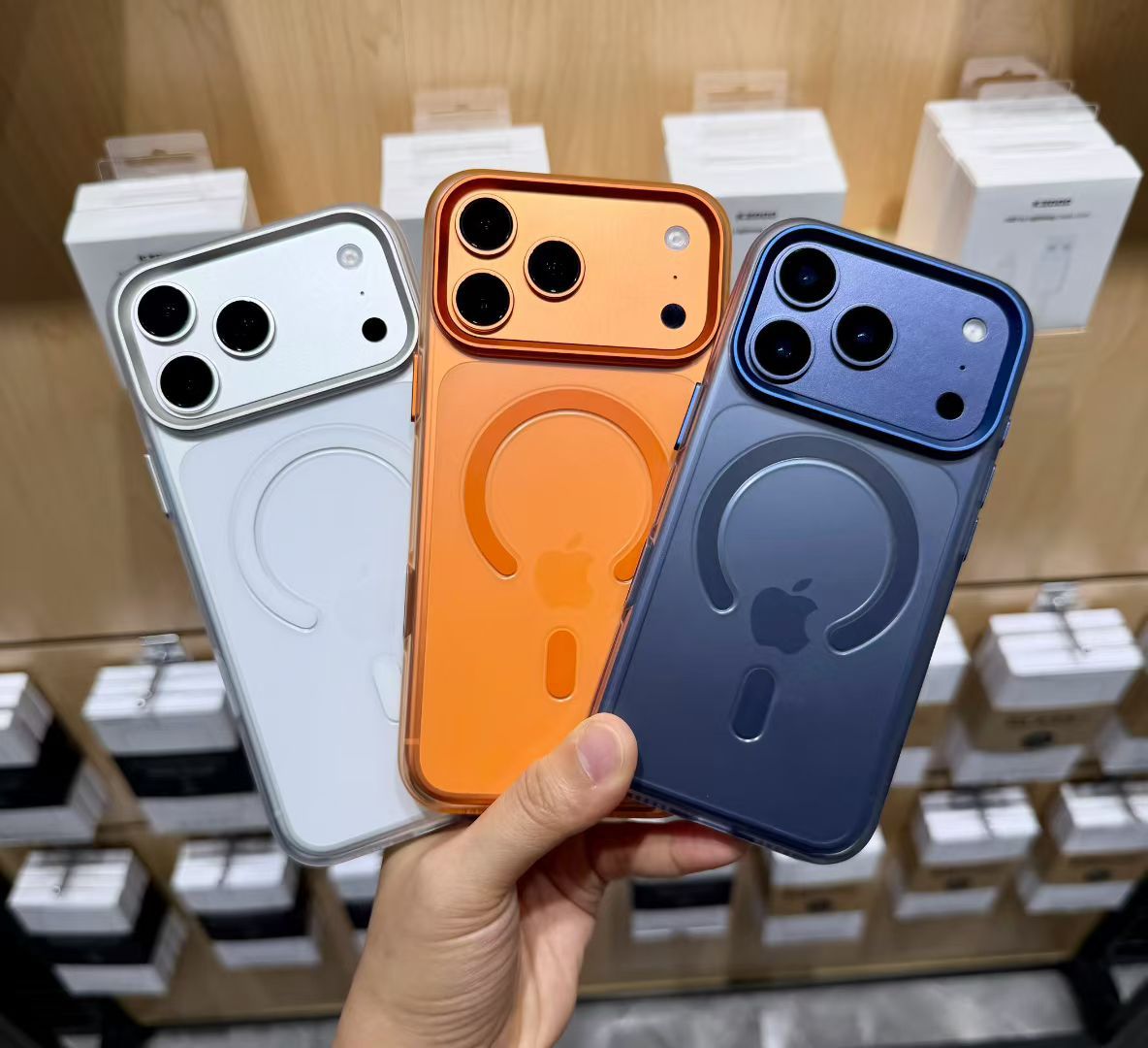 IMG-20251206-WA0027 iPhone 17 Pro Max Mat Guard Case – Matte Finish Anti-Fingerprint Cover - Image 1