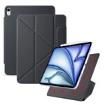 WSS iPad Folio Case with Multi-Fold & Multi-Angle Stand – Apple Pencil Holder Detachable Smart Cover