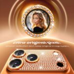 iPhone 17 Pro Max Diamond Bling Full Camera Lens Protector - Image 6
