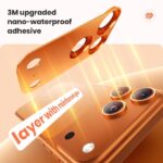 iPhone 17 Pro Max Diamond Bling Full Camera Lens Protector - Image 5