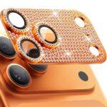 iPhone 17 Pro Max Diamond Bling Full Camera Lens Protector
