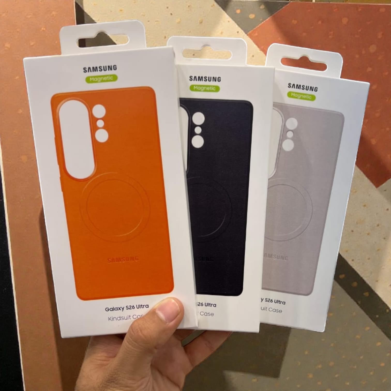 samsung-galaxy-s26-ultra-kindsuit-leather-case-shopinplanet Samsung Galaxy S26 Ultra Kindsuit Leather MagSafe Case – Premium Slim Protective Cover - Image 1