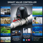 High Pressure Tuya Smart Gas Valve / Water Valve Controller Switch Wireless Remote Control Wifi | wifi Valve | Wifi Switch | Wifi Switches | Touch Switch