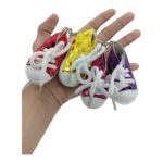 Mini Shoes Keychain – Cute Sneaker Key Charm for Bags & Backpacks - Image 2