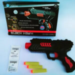 Black Hawk 2-in-1 Crystal Ball & Dart Gun Toy for Kids with Burst Bullets
