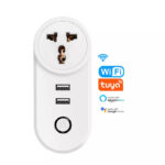 Tuya Double USB Smart Plug Wifi Remote Control with Smart Life App Smart Socket with Power Metering | Wifi Plug | Wifi Switch | Wifi Switches - Image 7