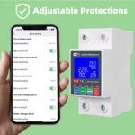 Tuya Smart Wifi Single Phase 63A (Unit Lock) PC Digital Display Current Leakage Breaker | Smart Breaker | Smart switch - Image 7