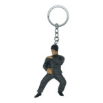 Tekken Bruce Lee Keychain Stylish Fighter Metal Key Ring - Image 3