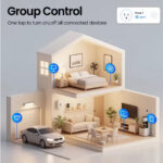 Mini Wifi Smart Plug 16A Tuya Universal Wall Socket Support Alexa Google Home Tuya Smart Socket | Wifi Switch | Wifi Switches - Image 4