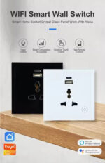 Universal Plug Tuya Wifi Smart Socket Switch Quick Charge 3.0 Usb Port Outlet Smart Life Via Alexa google Home | Wifi Switch | Wifi Switches - Image 3