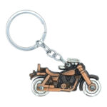 Motor Bike Metal Keychain Durable Stylish Bike Key Ring - Image 4