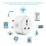 3pin 10A Wifi Smart Plug with Universal Outlet Socket, App Remote and Alexa/google Assistant Voice Control | Wifi Plugs | Wifi Switch | Wifi Switches | Tuya Plug | Tuya Switch - Image 6