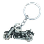 Motor Bike Metal Keychain Durable Stylish Bike Key Ring - Image 3