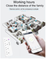 Newest UK Smart WiFi Socket Power Strip Multi Plug with 4 Plug 4 USB Port for Home Office | Wifi Extension | Wifi switch | Wifi Switches - Image 4
