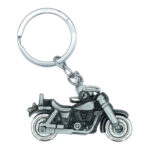 Motor Bike Metal Keychain Durable Stylish Bike Key Ring - Image 2