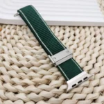 Apple Watch 42mm(Old)/44mm/45mm/46mm/49mm Ultra Magnetic Lock Nylon Strap Breathable Elastic Band - Image 3