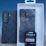Galaxy Fold 7 X-Level Cheers Series Blue Protective Case