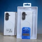 Galaxy Fold 7 X-Level Sparkling Series Clear Case Cover