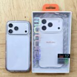 Mutural Transparent PC Case for iPhone 17 Pro Max – Slim Crystal Clear Protective Back Cover