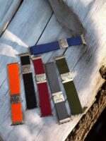 Apple Watch 42mm(Old)/44mm/45mm/46mm/49mm Nylon Braided Strap with Parachute Lock Band