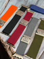 Apple Watch 42mm(Old)/44mm/45mm/46mm/49mm Nylon Braided Strap with Parachute Lock Band - Image 2