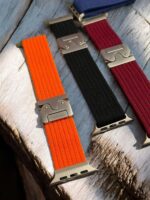 Apple Watch 42mm(Old)/44mm/45mm/46mm/49mm Nylon Braided Strap with Parachute Lock Band - Image 4