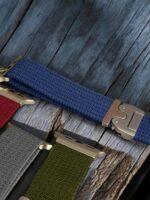 Apple Watch 42mm(Old)/44mm/45mm/46mm/49mm Nylon Braided Strap with Parachute Lock Band - Image 6