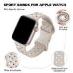 Apple Watch 42mm(Old)/44mm/45mm/46mm/49mm Silicone Braided Straps - Image 4
