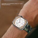 Apple Watch 42mm(Old)/44mm/45mm/46mm/49mm Camouflage Silicone Straps - Image 4