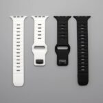 Apple Watch 42mm(Old)/44mm/45mm/46mm/49mm Rubber Correa Strap Sport Band - Image 4