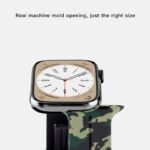 Apple Watch 42mm(Old)/44mm/45mm/46mm/49mm Camouflage Silicone Straps - Image 5