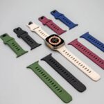 Apple Watch 42mm(Old)/44mm/45mm/46mm/49mm Rubber Correa Strap Sport Band - Image 5