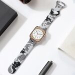 Apple Watch 42mm(Old)/44mm/45mm/46mm/49mm Camouflage Bracelet Silicone Straps - Image 8
