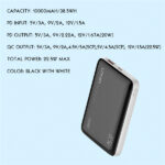 Ldnio 10000mAh 22.5W Fast Charging Power Bank PQ25 - Image 8