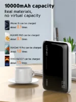 Ldnio 10000mAh 22.5W Fast Charging Power Bank PQ25 - Image 2