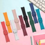 Samsung Galaxy Watch 6/5/4 & 5 Pro Sport Loop Silicone Strap – Adjustable Band for 40mm 43mm 45mm 47mm Models