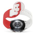 Samsung Galaxy Watch 6/5/4 & 5 Pro Sport Loop Silicone Strap – Adjustable Band for 40mm 43mm 45mm 47mm Models - Image 4
