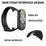Xiaomi Mi Band 10 / 9 / 8 Silicone Strap – Sport Rubber Replacement Bracelet for Fitness Tracker - Image 4