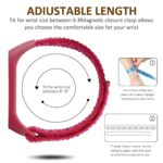 Xiaomi Mi Band 10 / 9 / 8 Nylon Loop Strap – Breathable Adjustable Wristband Smartwatch Bracelet - Image 4
