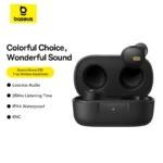Baseus Bowie E18 True Wireless Earphones – Black - Image 5