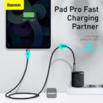 Baseus 30W Compact Quick Fast Charger USB Type C 2x - Black - Image 5