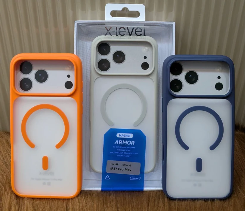 16A86280-223D-4D12-99D2-F93567E9CD0F iPhone 17 Pro Max X-Level Magnet Armor Case - Image 1