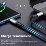 Lito LD10CC 60W Super Charging Metal Data Cable – Type-C to Type-C - Image 5