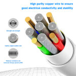 LITO LD02CL 30W Liquid Silicone Type-C To Lightning Fast Charging Cable - Image 5