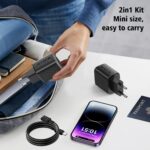 LITO LC13T 20W Fast Charger With Type-C to Type-C Cable - Image 2